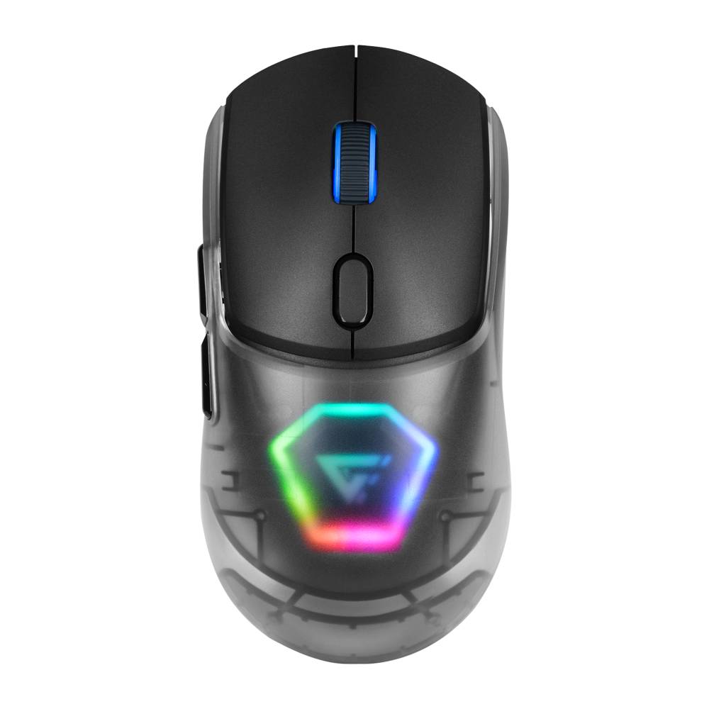 MOUSE GAME FACTOR MOW700-BK - CARCASAS INTERCAMBIABLES, 2.4G+BT, PIXART 3395, 26, 000 DPI, RGB, NEGRO MOUSE GAME FACTOR MOW700-BK - CARCASAS INTERCAMBIABLES, 2.4G+BT, PIXART 3395, 26, 000 DPI, RGB, NEGRO